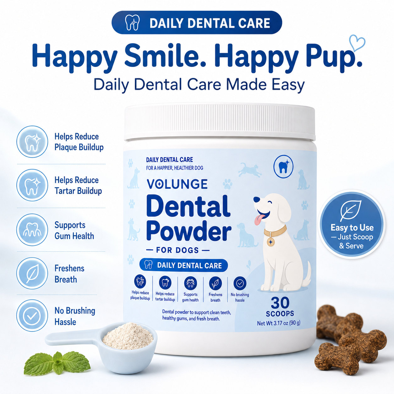 Daily Dental Care Made Easier for Dogs