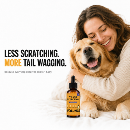 VOLUNGE Daily Drops for Itchy Dogs | Paws, Ears & Skin Support
